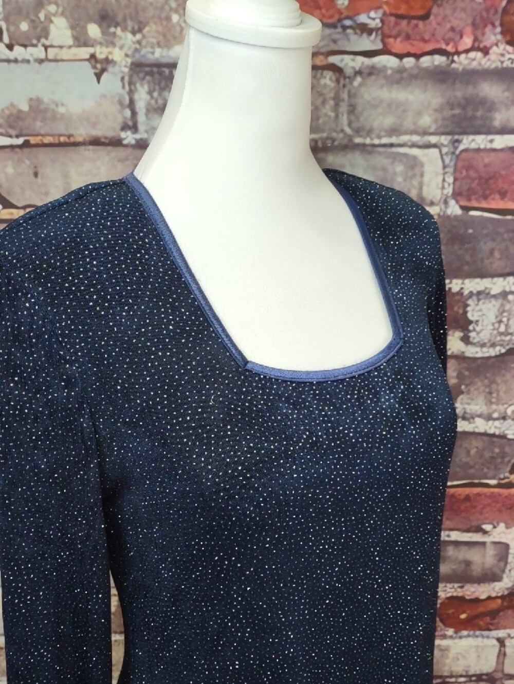 Rabbit Rabbit Rabbit Sparkle Stretch Knit Dress - Picture 5 of 8